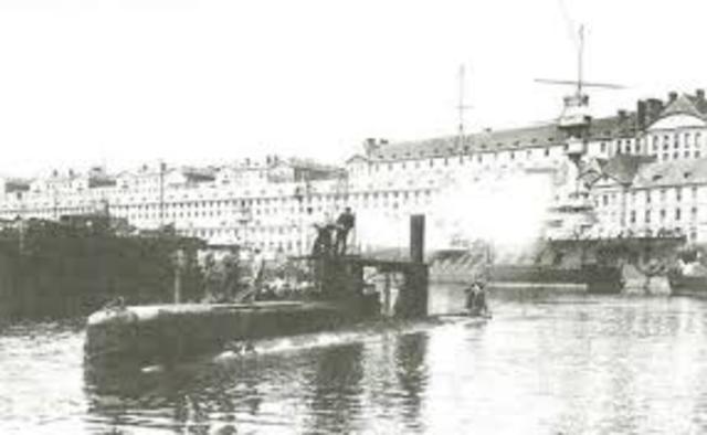First diesel submarine