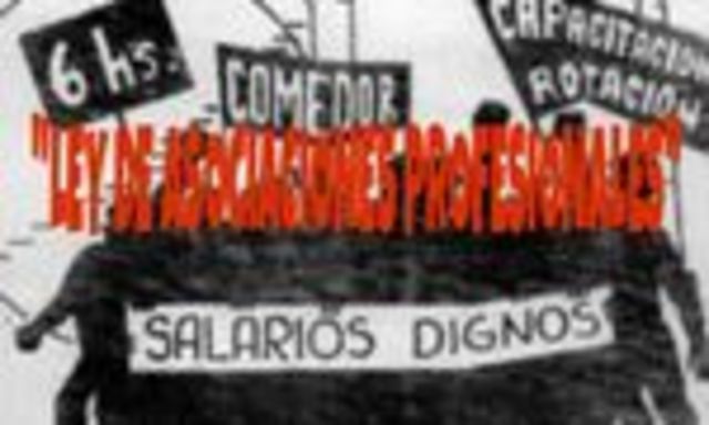 "Ley de Asociaciones Profesionales"