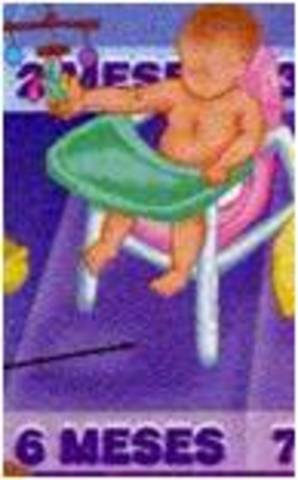 SE SIENTA EN UNA SILLA CON FACILIDAD, 6 MESES