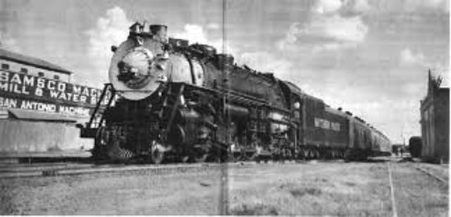 1850 was when trains where the main transportation