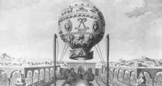 The First Hot-Air Balloon