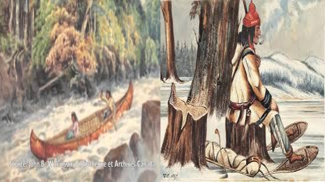 Snowshoe and Canoeing