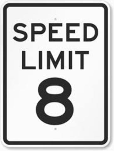 The First Speed Limit