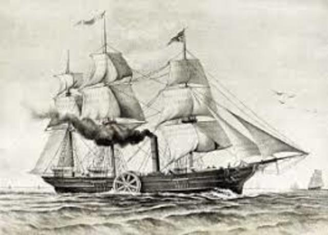 First Vessel to Cross the Atlantic Ocean