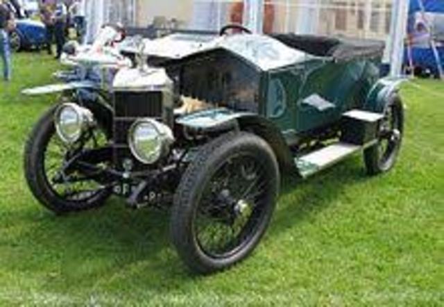 The first sports car was made in 1910