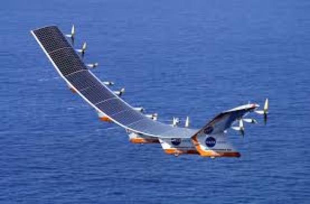 solar powered plane