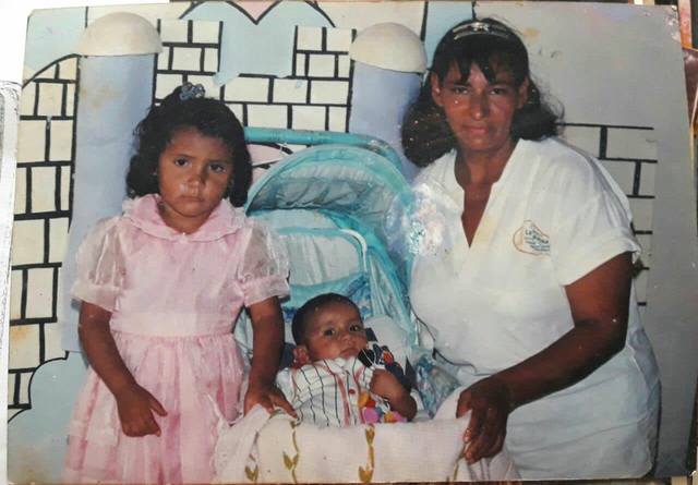 Paseo con mi mamà y mi hermana