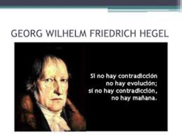 G.F.W. Hegel (1770-1831)