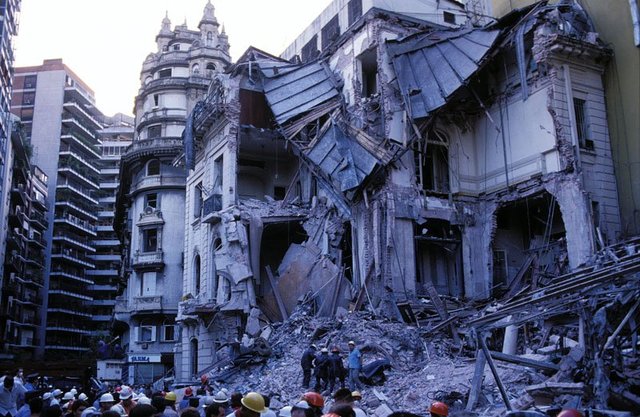 Explosivo en la Embajada de Israel