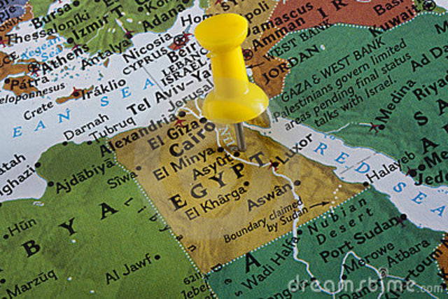 Egypte wordt één land.