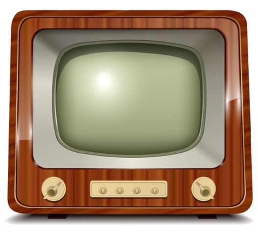 Televisor de madera