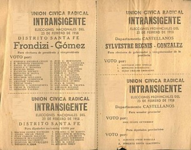 Elecciones de 1958