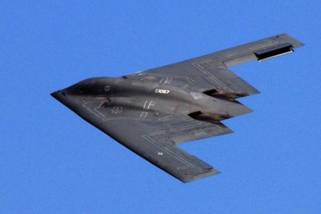 Northrop Grumman develops the B-2 bomber, with a "flying wing" design.