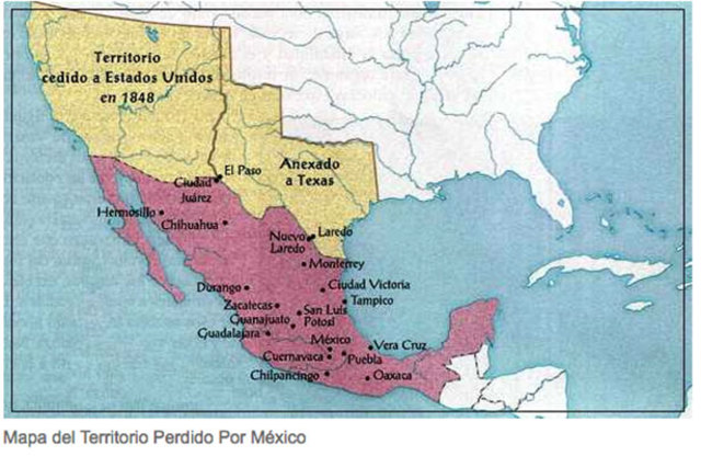 Razón principal por la cual México perdió Texas.