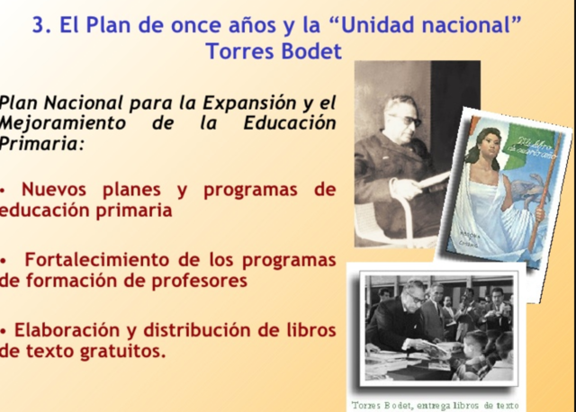 PLAN DE ONCE AÑOS 1959-1970