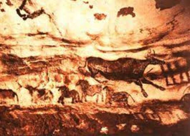 rots schilderingen in lascaux