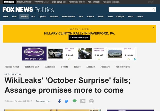 2nd batch from WikiLeaks