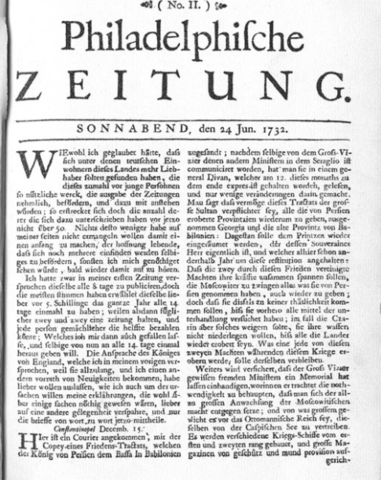 Philadelphische Zeitung