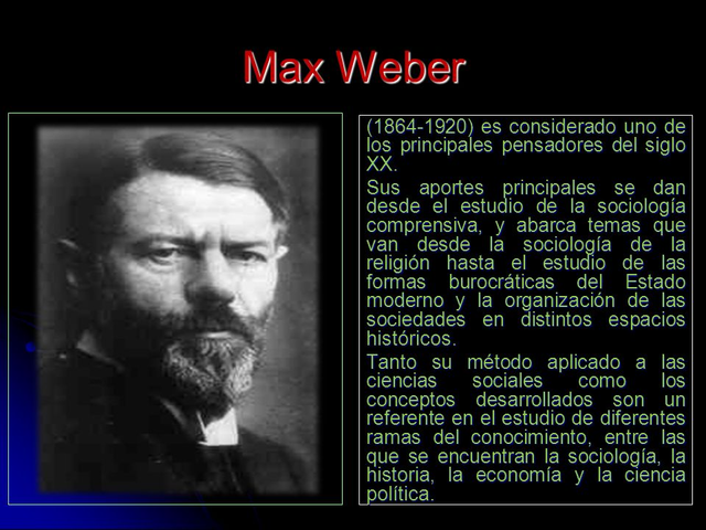 Teoría Burocrática