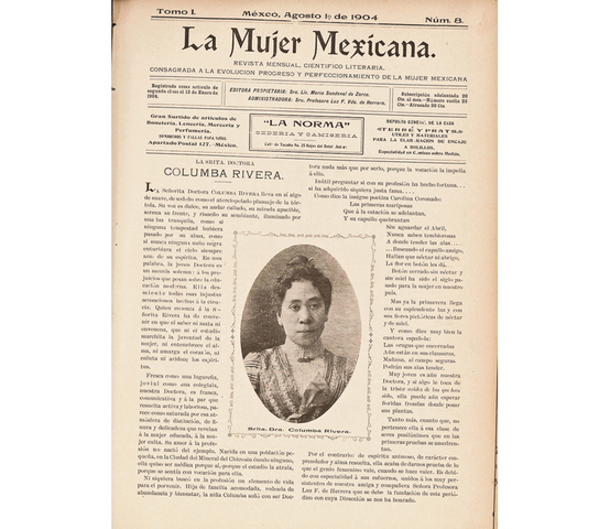 Primer periódico mensual feminista