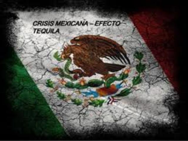 Crisis en México y Efecto Tequila.
