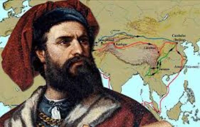 Marco Polo travels through Kublai's realm.
