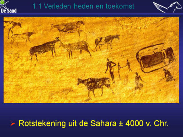 Rotstekening Sahara