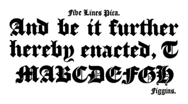 Tipográfo Vincent Figgings