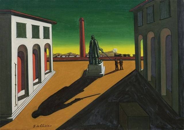 Piazza d'Italia, Gemälde