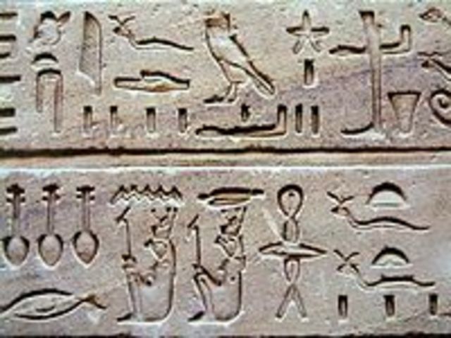 het schrift van Egypte