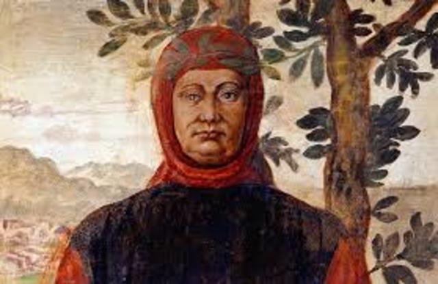 Francesco Petrarca auf dem Mont Ventoux