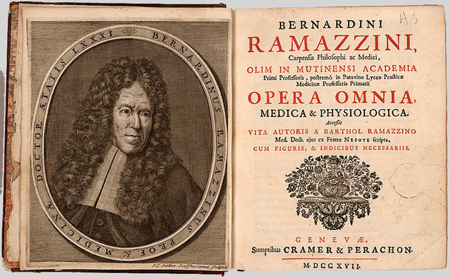 Bernardino Ramazzini, Italia