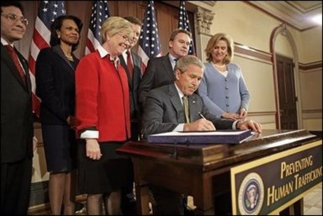 Trafficking Victims Protection Act Signed