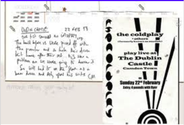 Primer concierto oficial como "The Coldplay"