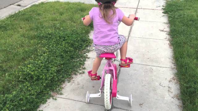 I learned to ride a bike!