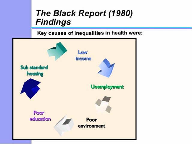 Informe Black, Inglaterra