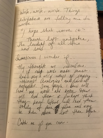 Catch me if you can...