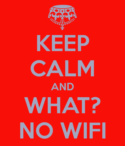 No WiFi