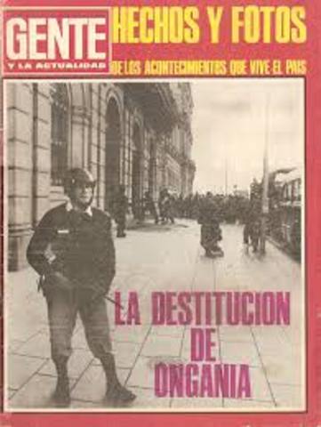 Destitución de Onganía