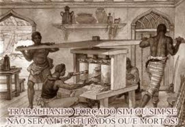 Começo da escravidão
