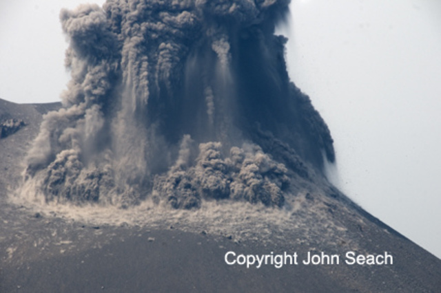 The Krakatoa eruption