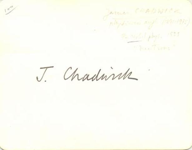 James Chadwick