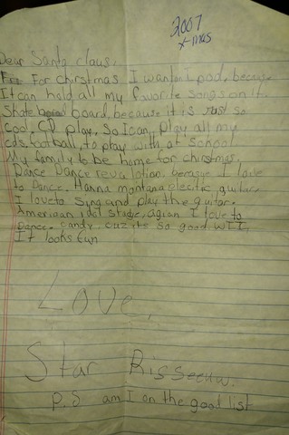 Letter to Santa