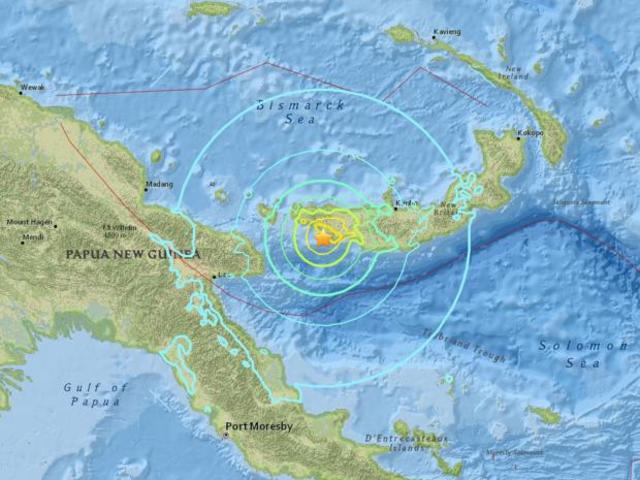 Papua New Guinea Quake