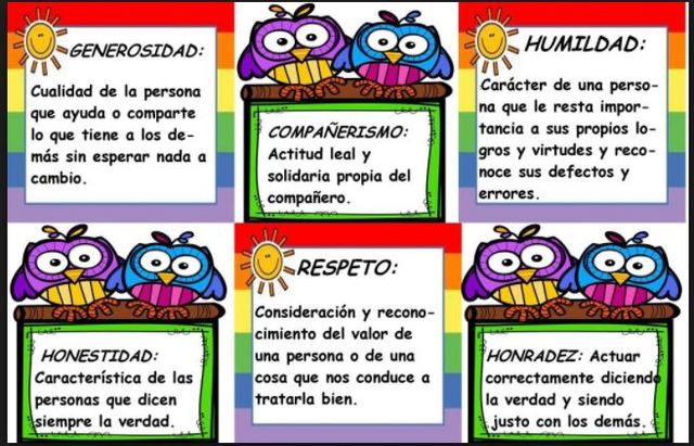 Los Valores Humanos desde los 90