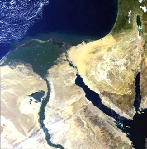 Canal connecting the Nile to the Red Sea