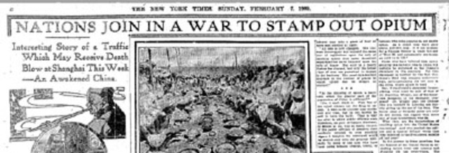 International Opium Convention