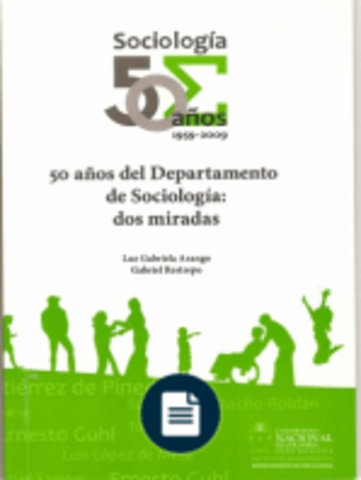 Se conmemoran los 50 años del Departamento de Sociología de la UN