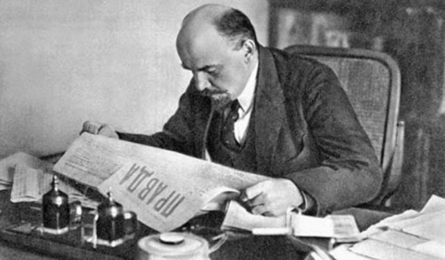 Primera publicación en Pravda