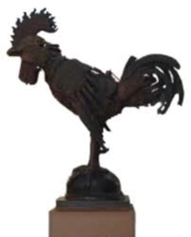 Coq automate de notre dame de Stasbourg